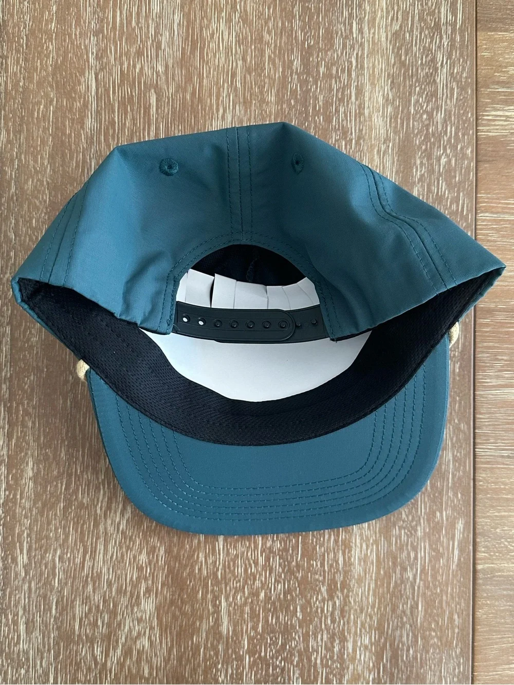 Sun Cruiser Rope-Trim Nylon Cap in Forest Green NEW!